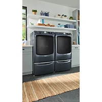 5 Cu. Ft. Midnight Steel Front Load Smart Washer
