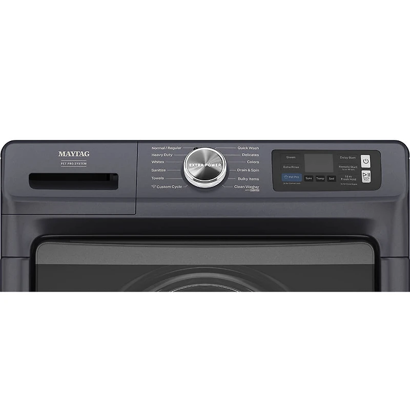 5 Cu. Ft. Midnight Steel Front Load Smart Washer