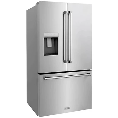 28.9 Cu. Ft. Stainless 3-Door French Door Refrigerator