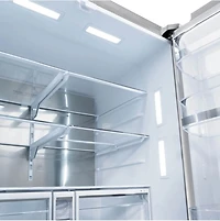 28.9 Cu. Ft. Stainless 3-Door French Door Refrigerator