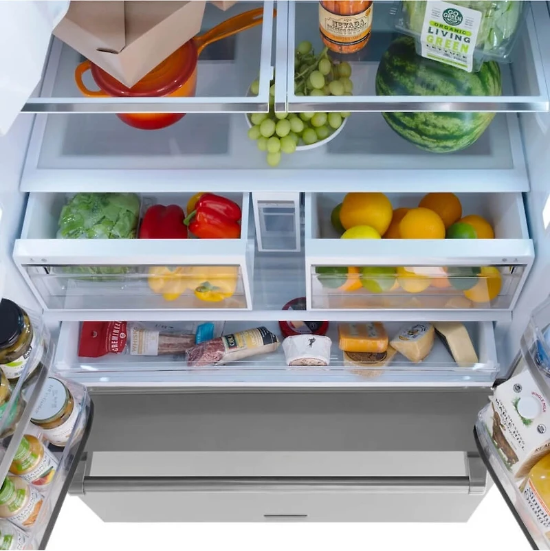 28.9 Cu. Ft. Stainless 3-Door French Door Refrigerator