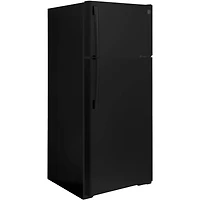 17.5 Cu. Ft. Black 2-Door Top Freezer Refrigerator