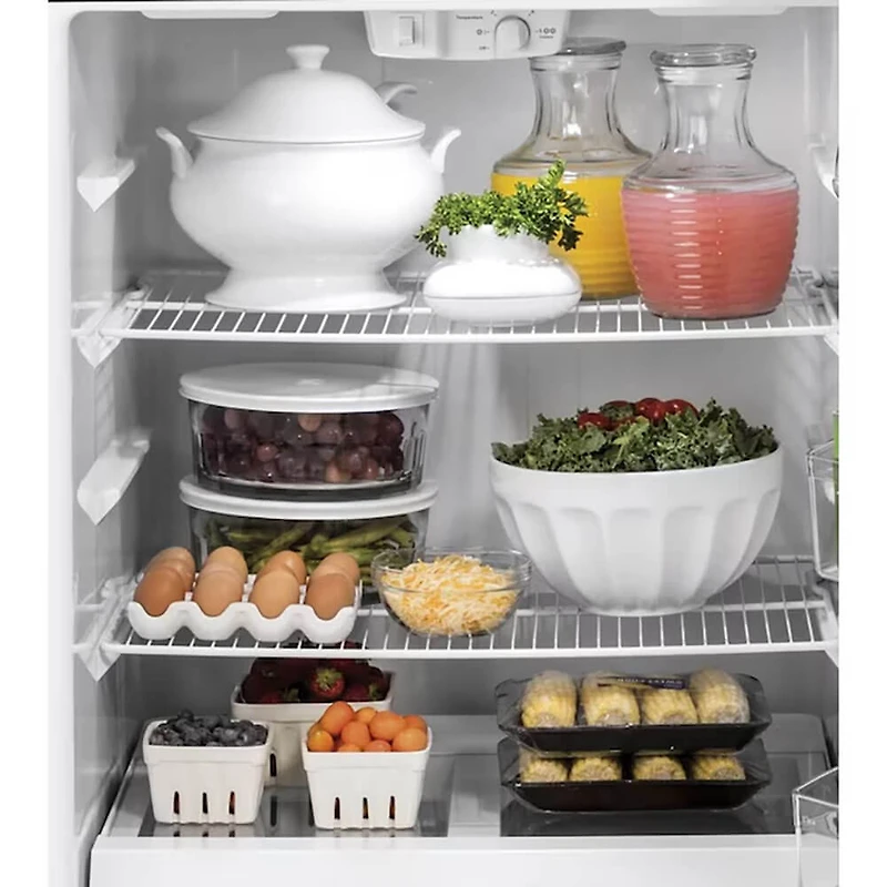 19.2 Cu. Ft. Black Top-Freezer Refrigerator