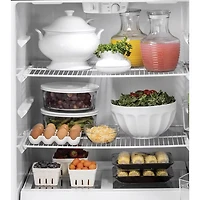 19.2 Cu. Ft. Black Top-Freezer Refrigerator