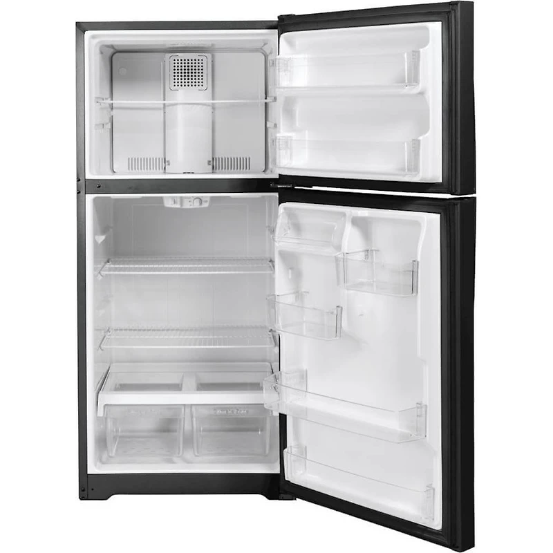 19.2 Cu. Ft. Black Top-Freezer Refrigerator