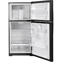 19.2 Cu. Ft. Black Top-Freezer Refrigerator