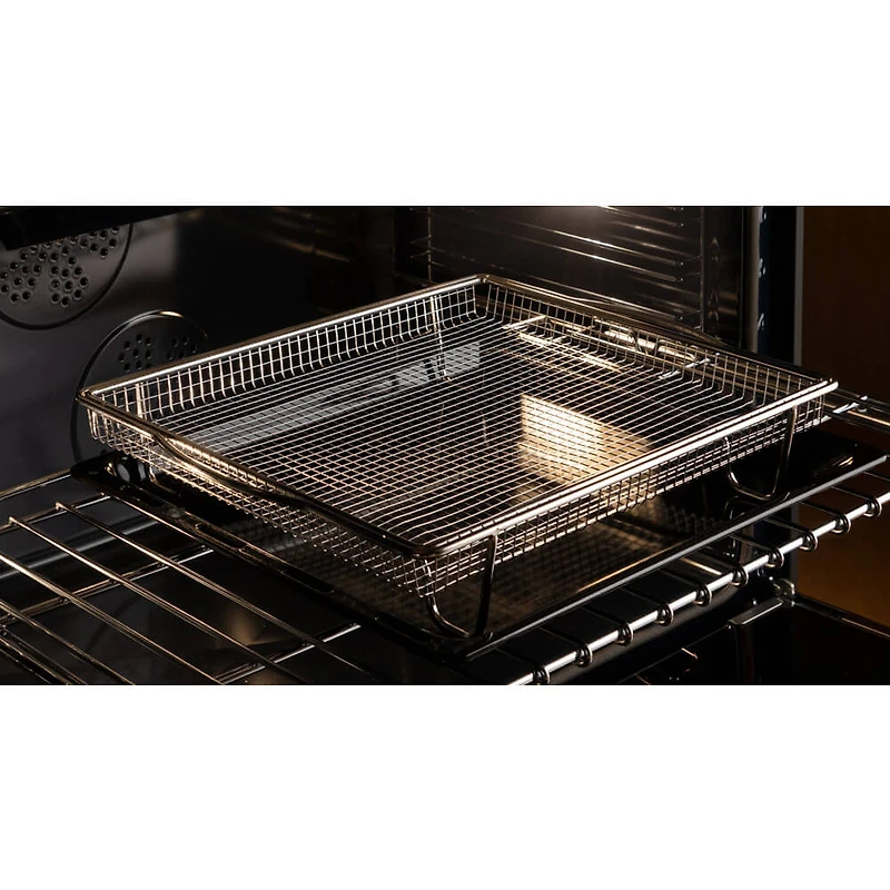 5.7 Cu. Ft. Stainless Freestanding Dual-Fuel Range