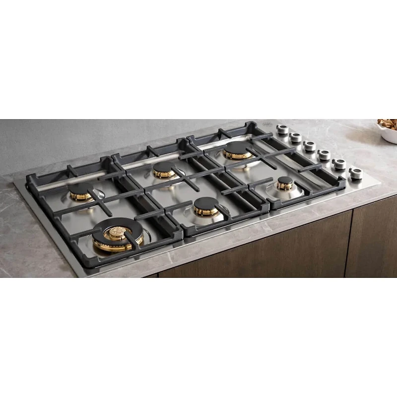 36 inch Stainless 6 Burner Gas Cooktop