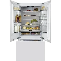 19.6 Cu. Ft. 3 Door French Door Counter Depth Panel Ready Refrigerator