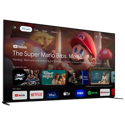 inch Class BRAVIA 9 QLED 4K UHD Google Smart TV