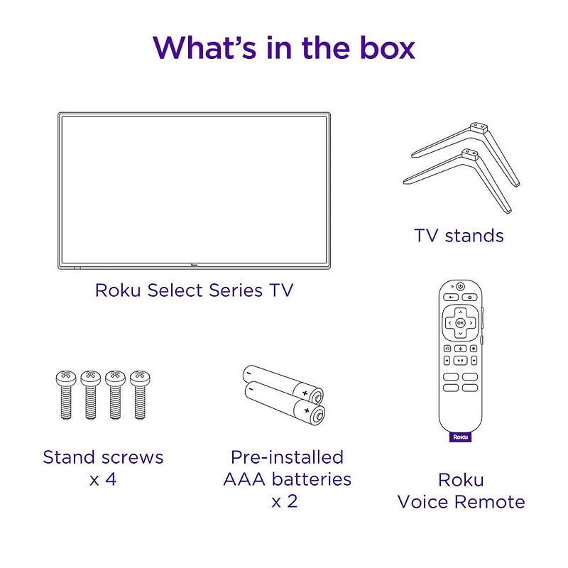 32 inch HD LED Select Series Smart TV