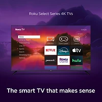 55 inch Class 4K HDR LED Select Series Smart TV - OPEN BOX