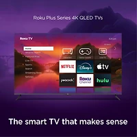 inch Class 4K QLED Plus Series Smart TV