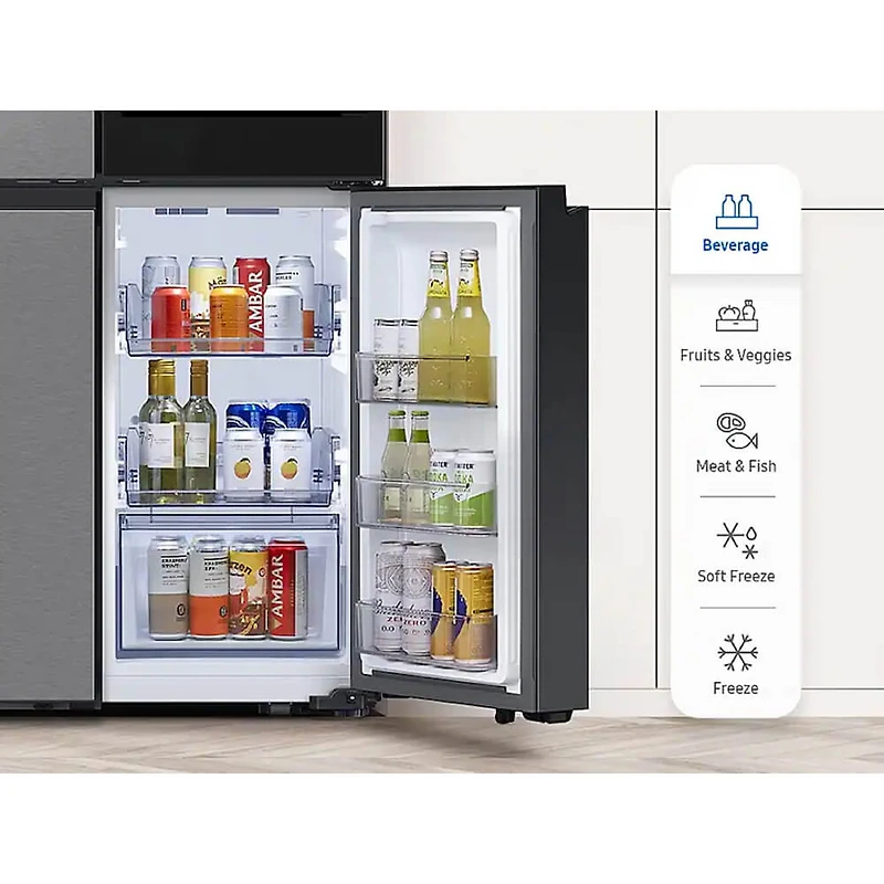 29 Cu. Ft. Stainless 4-Door French Door Smart Refrigerator