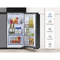 29 Cu. Ft. Stainless 4-Door French Door Smart Refrigerator