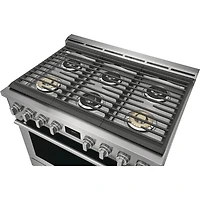 4.4 Cu. Ft. Stainless Freestanding Gas Range