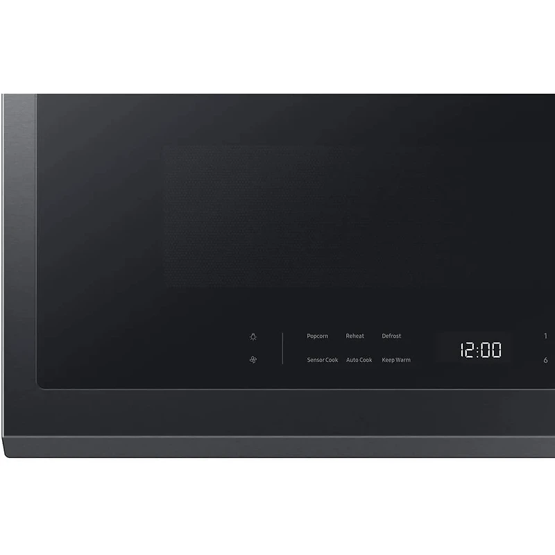 2.1 Cu. Ft. Matte Black Steel Over-the-Range Smart Microwave