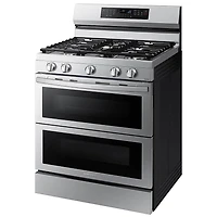6 Cu. Ft. Stainless Freestanding Smart Gas Range