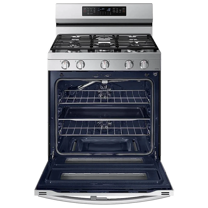 6 Cu. Ft. Stainless Freestanding Smart Gas Range