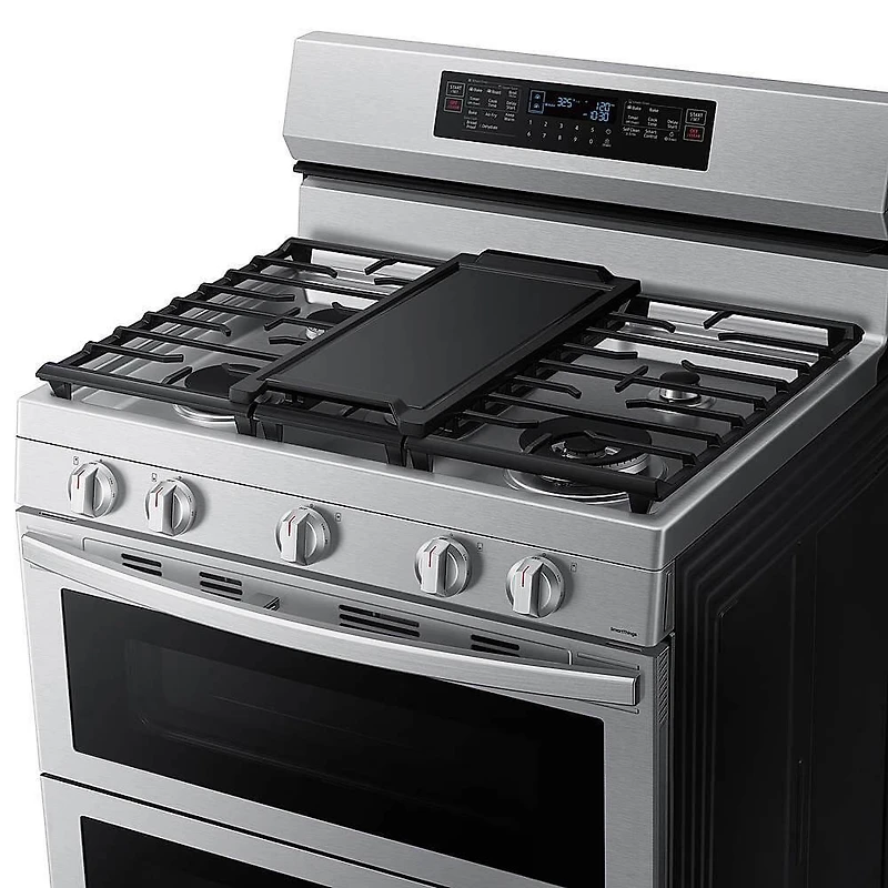 6 Cu. Ft. Stainless Freestanding Smart Gas Range