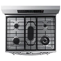 6 Cu. Ft. Stainless Freestanding Smart Gas Range