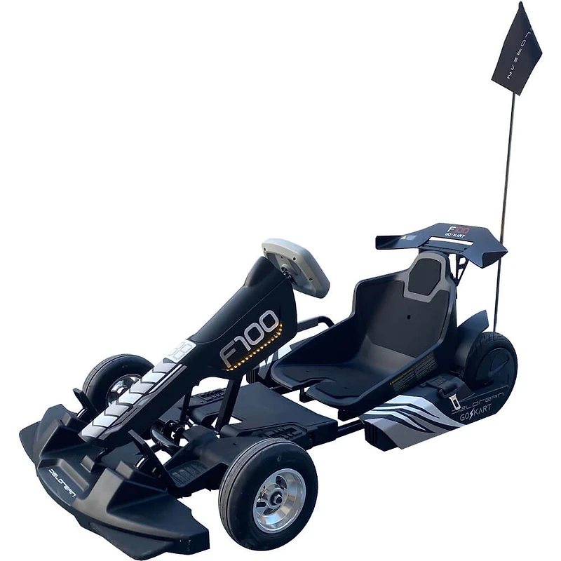 Racing Go Kart - Black