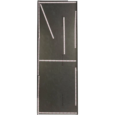 Matte White Left Side Panel for Counter-Depth Cafe Refrigerators