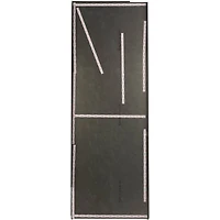 Matte White Left Side Panel for Counter-Depth Cafe Refrigerators