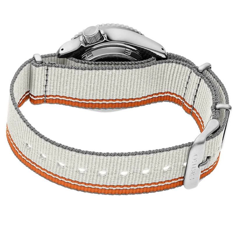 5 Sports Series Special Creation Mens Watch - Silver/Orange