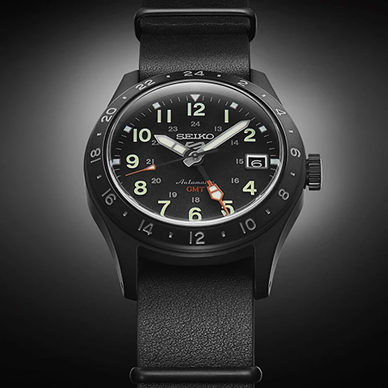 5 Sports Field Series Mens Watch - Black