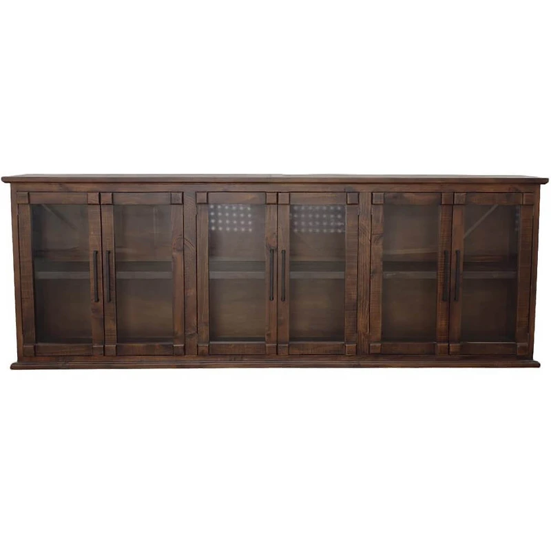 Lane 6 Door Console with Glass Doors