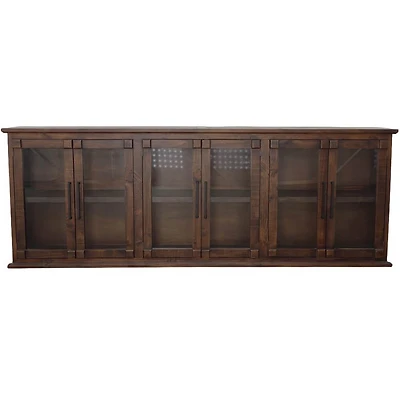 Lane 6 Door Console with Glass Doors