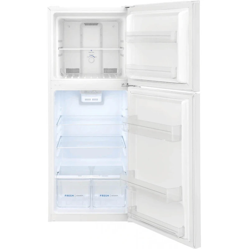 11.6 Cu. Ft. White Top Freezer Refrigerator