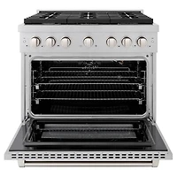 5.2 Cu. Ft. Stainless Freestanding Gas Range