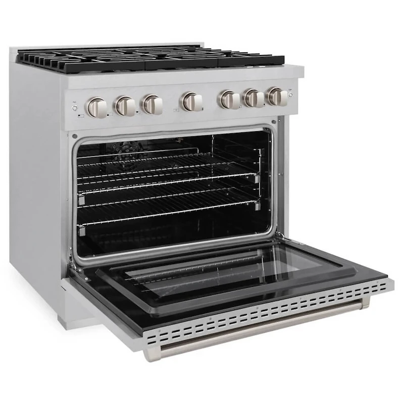 5.2 Cu. Ft. Stainless Freestanding Gas Range