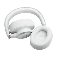 Live 770NC Wireless Over-Ear Adaptive Noise Canceling Headphones - White