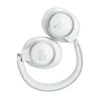 Live 770NC Wireless Over-Ear Adaptive Noise Canceling Headphones - White