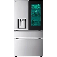 29 Cu. Ft. Stainless 4-Door French Door Smart Refrigerator