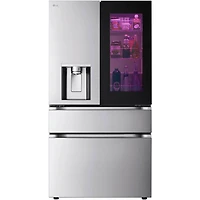 29 Cu. Ft. Stainless 4-Door French Door Smart Refrigerator