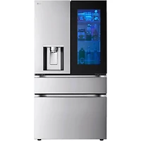 29 Cu. Ft. Stainless 4-Door French Door Smart Refrigerator