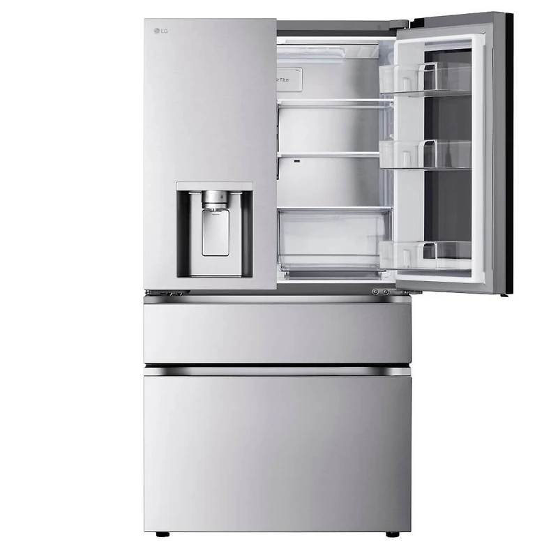 29 Cu. Ft. Stainless 4-Door French Door Smart Refrigerator