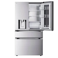 29 Cu. Ft. Stainless 4-Door French Door Smart Refrigerator