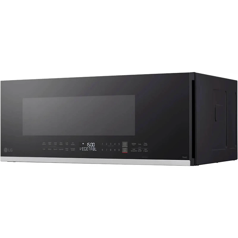 1.3 Cu. Ft. Black Low Profile Over-the-Range Microwave