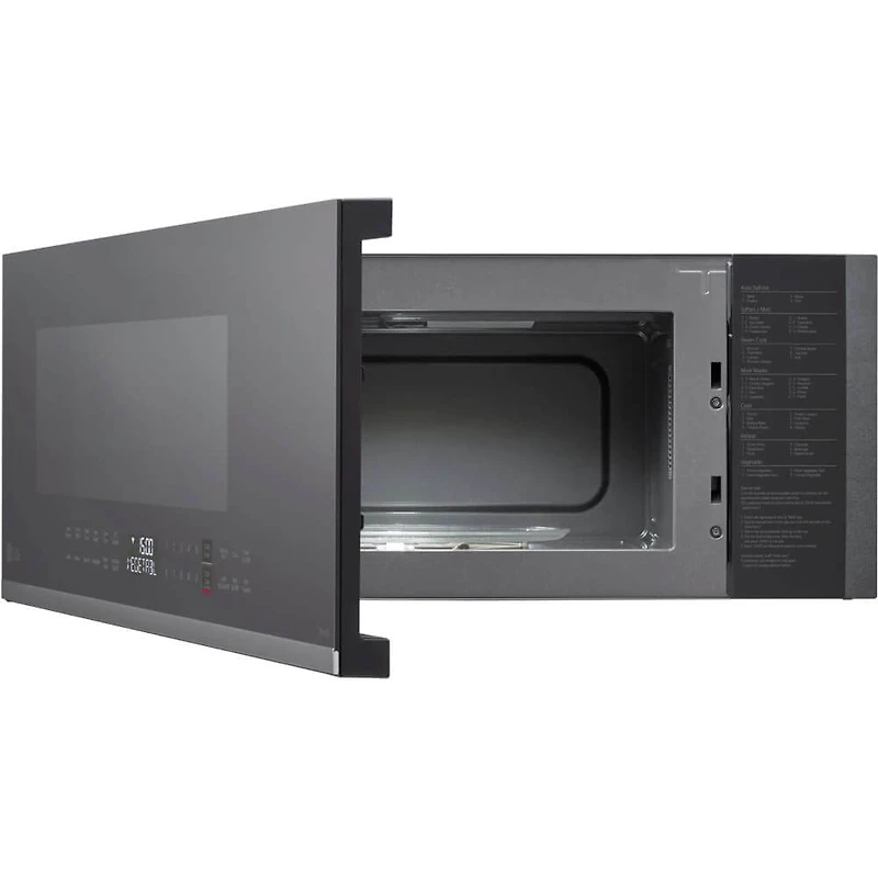 1.3 Cu. Ft. Black Low Profile Over-the-Range Microwave