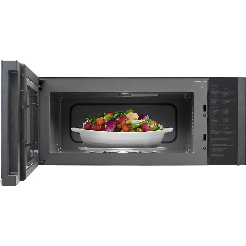 1.3 Cu. Ft. Black Low Profile Over-the-Range Microwave