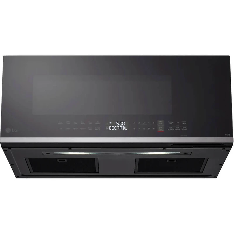 1.3 Cu. Ft. Black Low Profile Over-the-Range Microwave