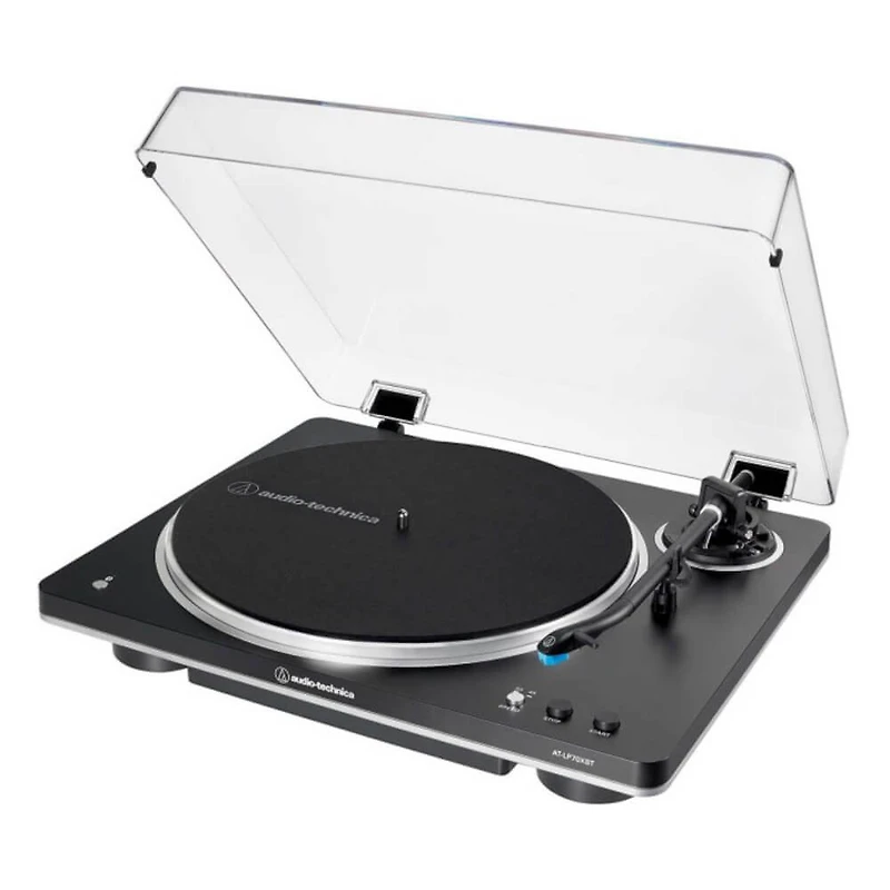 Fully Automatic Wireless Belt Drive Turntable - Black/Silver