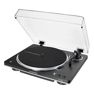 Fully Automatic Wireless Belt Drive Turntable - Black/Silver