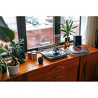 Fully Automatic Wireless Belt Drive Turntable - Black/Silver