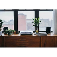 Fully Automatic Wireless Belt Drive Turntable - Black/Silver